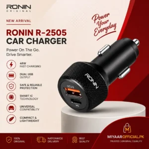 Ronin R-2505 Car Charger in Pakistan