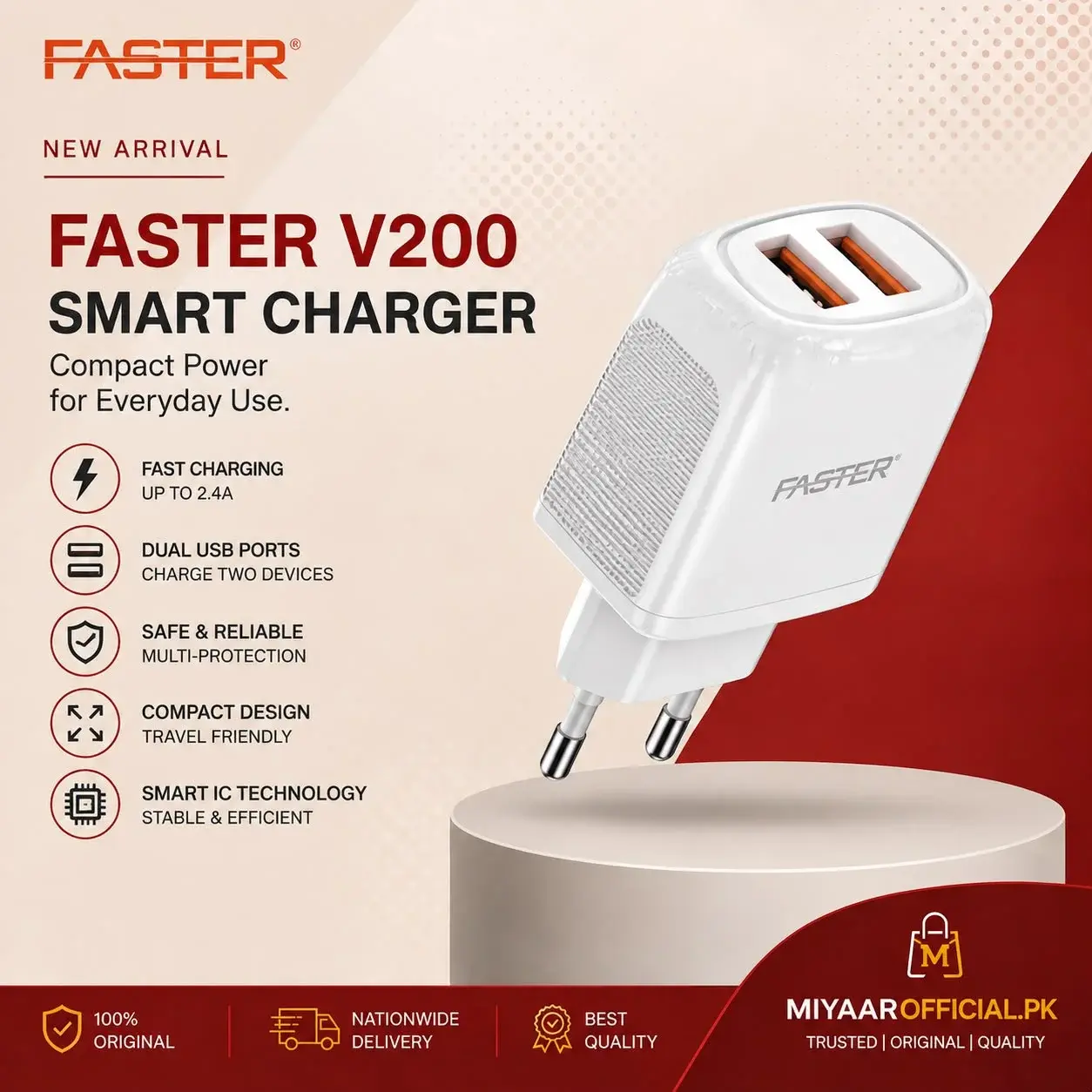 Faster V200 Charger in Pakistan