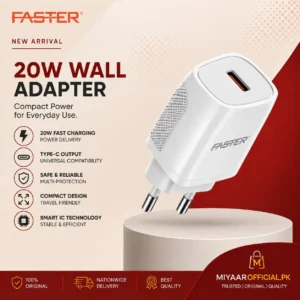 Faster V300 20W Wall Adapter in Pakistan