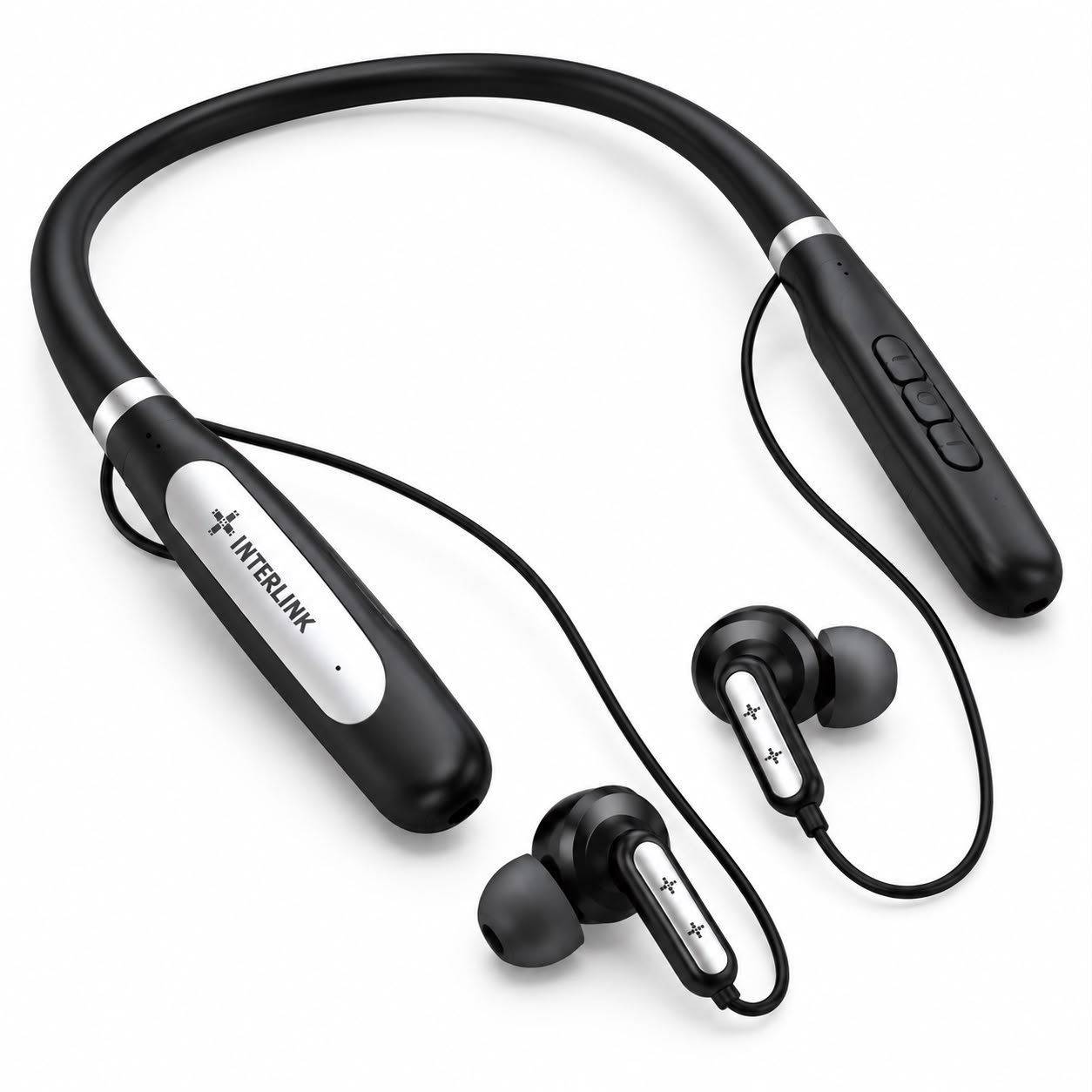 Interlink Sports Wireless Bluetooth Neckband – Model 03-06-007 - Image 4