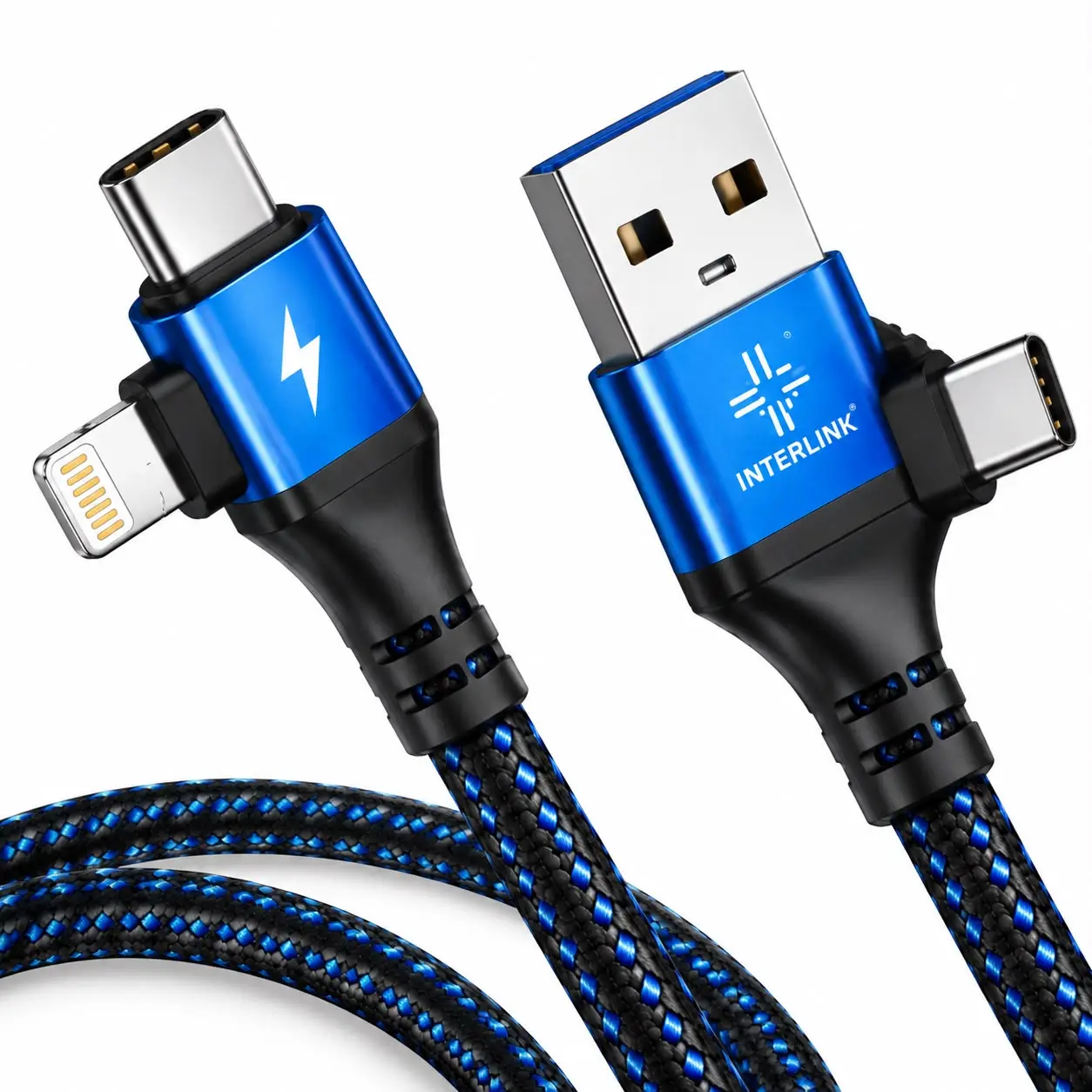 Interlink 2-in-1 Type-C and iPhone Data Cable - Image 3