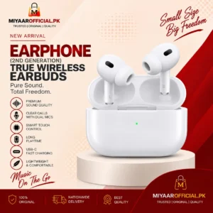 Ear Buds 2nd Generation with Magnetic Charging Case in Pakistan
