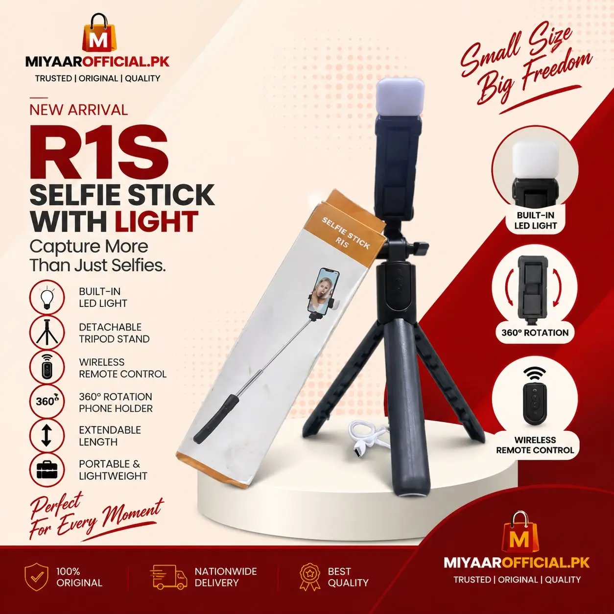 Selfie Stick R1S in Pakistan