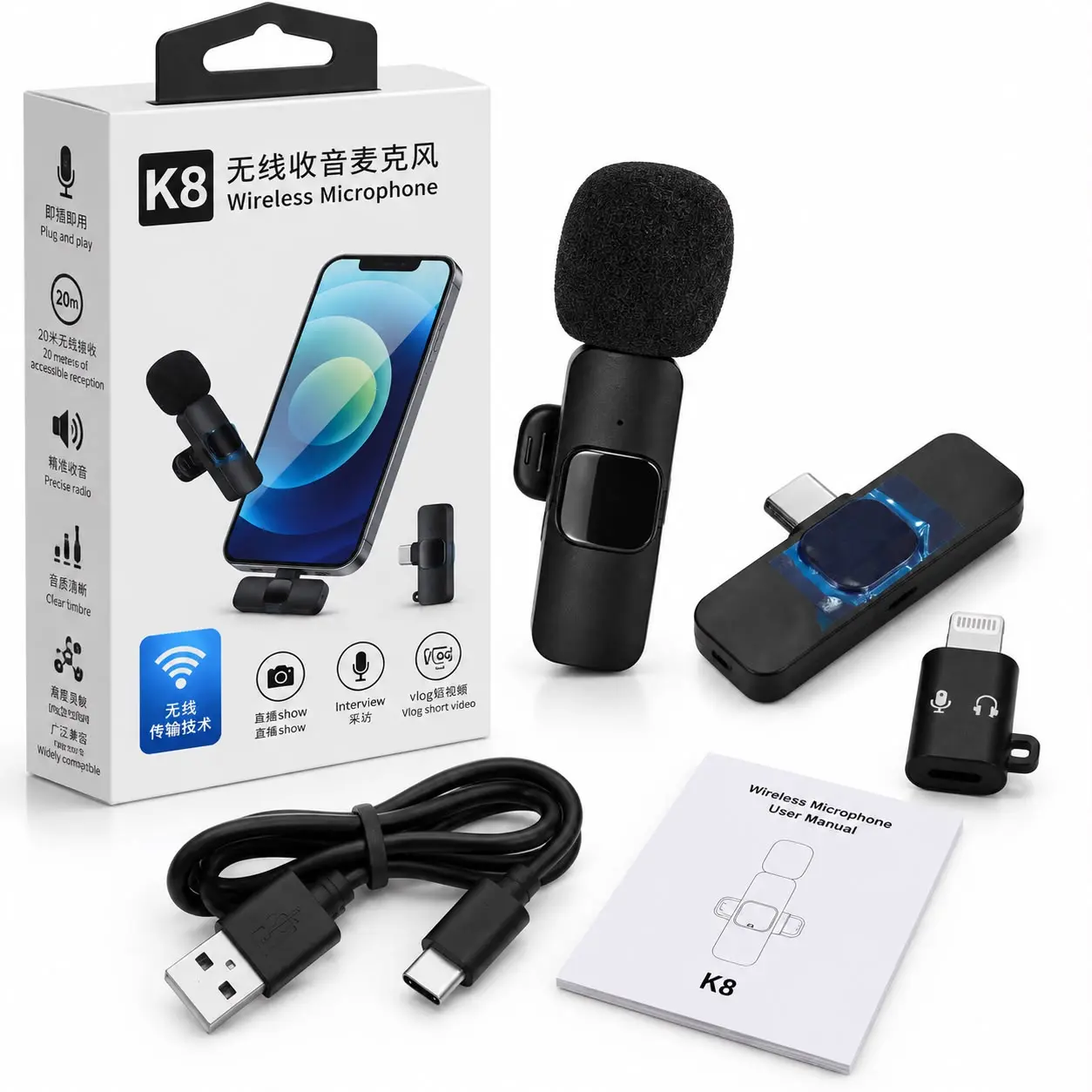 K8 Wireless Microphones - Image 3
