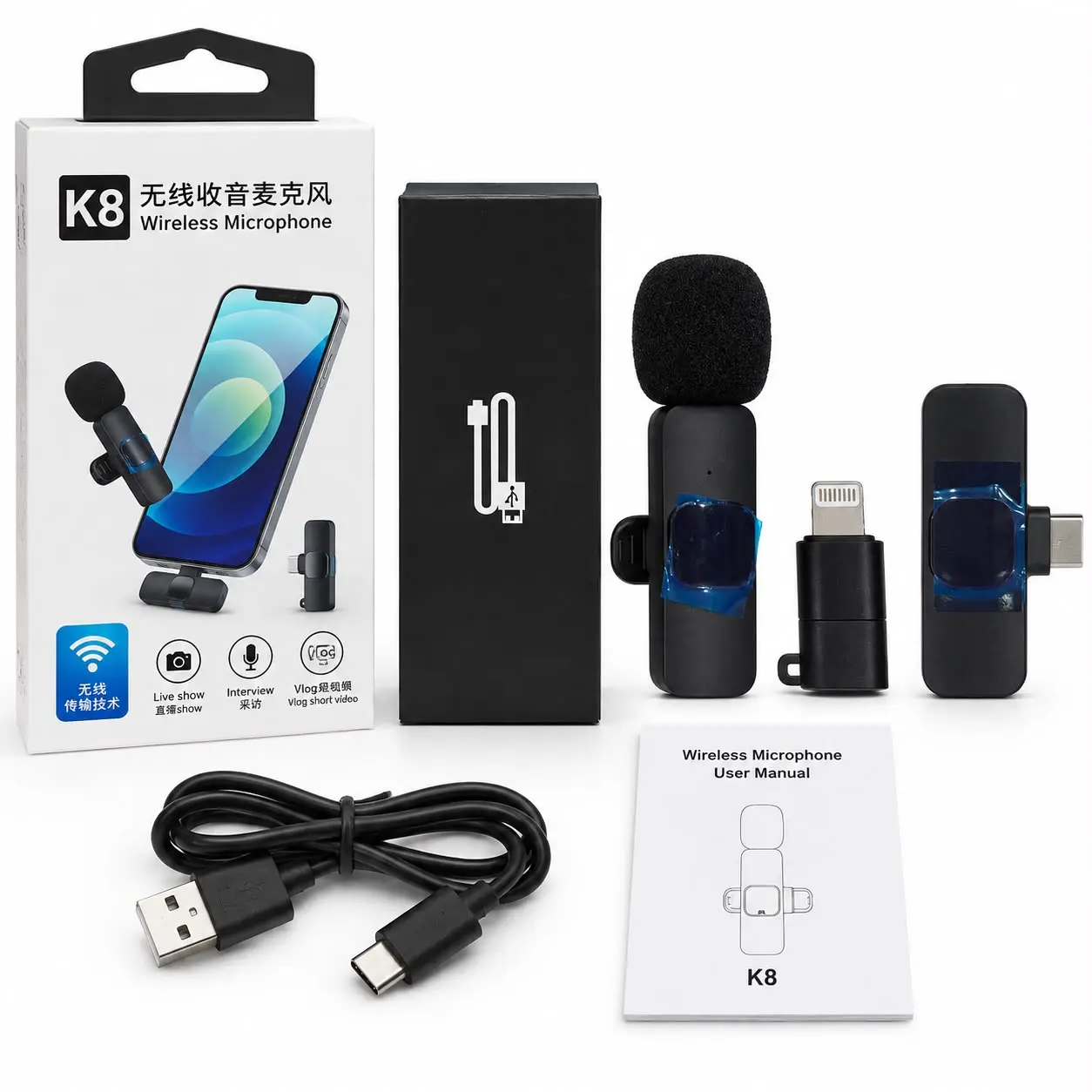 K8 Wireless Microphones - Image 4