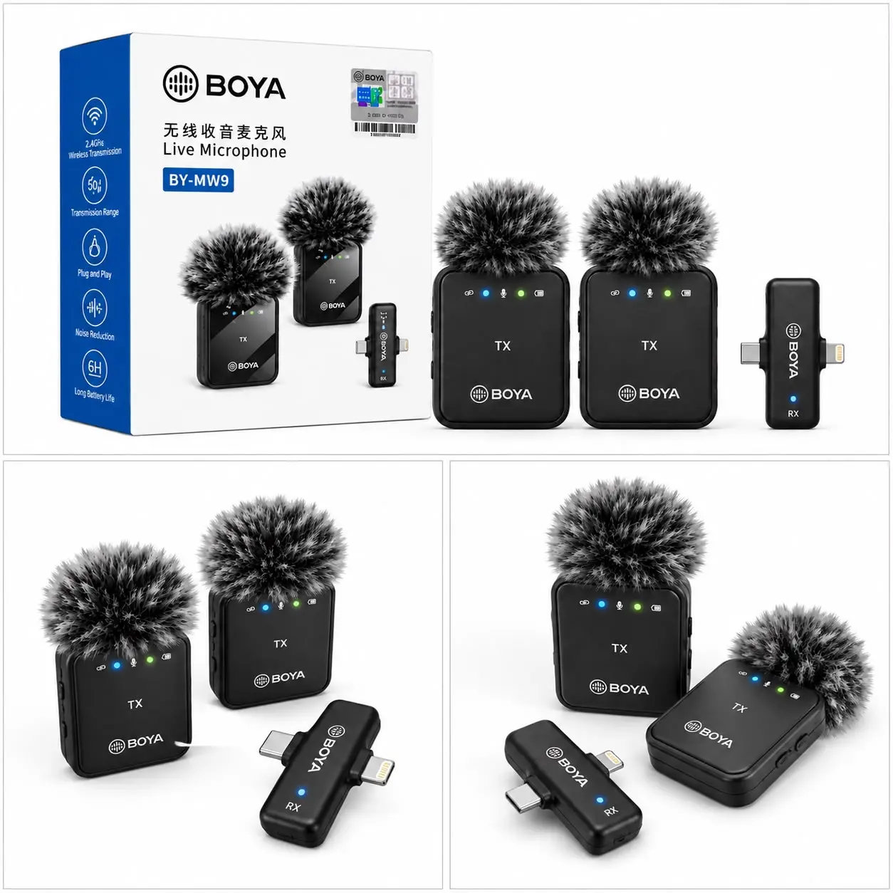 BOYA BY-MW9 Wireless Microphone in Pakistan
