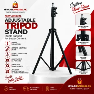 Adjustable Ring Light Stand in Pakistan