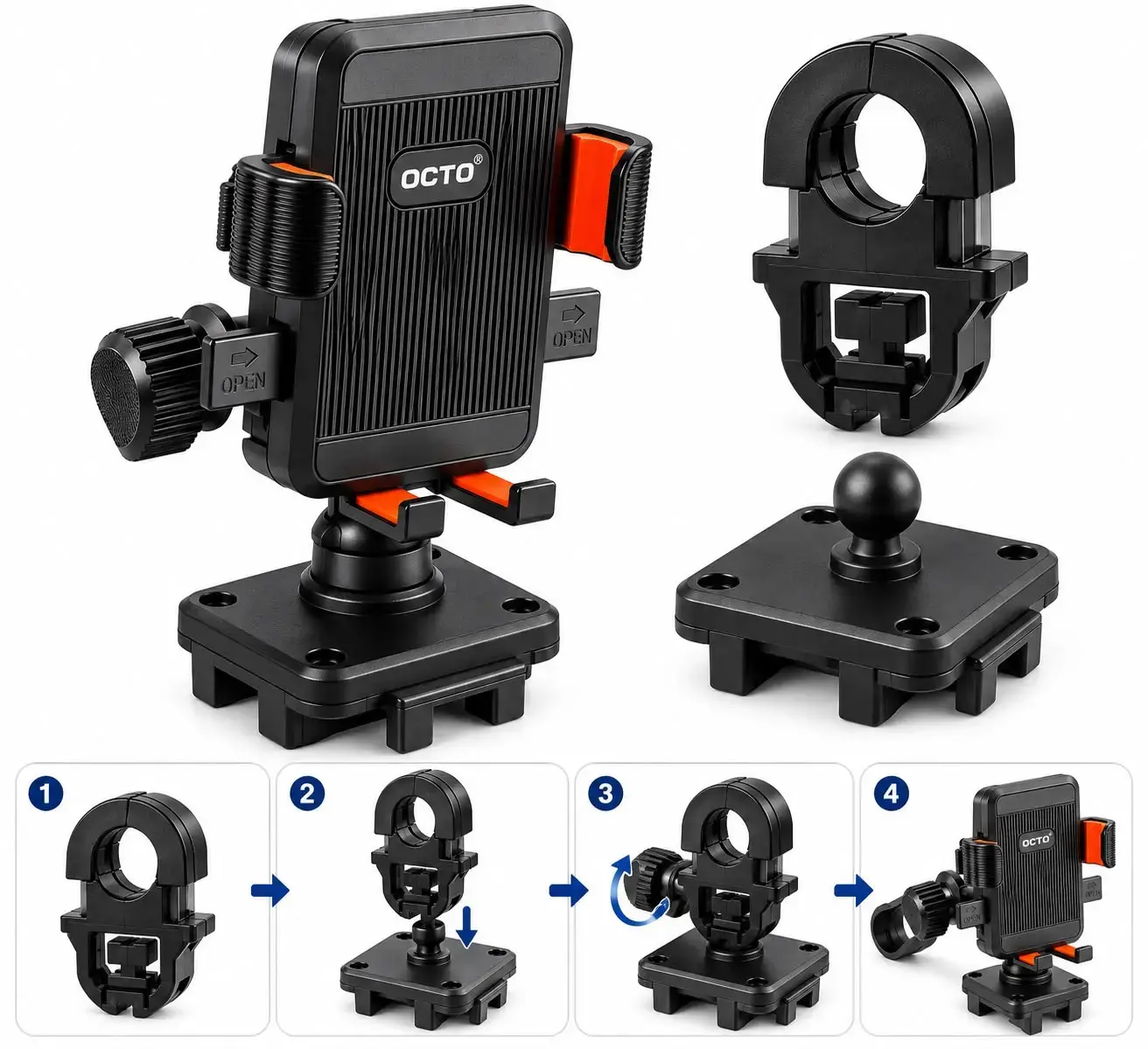 OCTO Stabi Lock Car Holder (OC-MH003) - Image 3