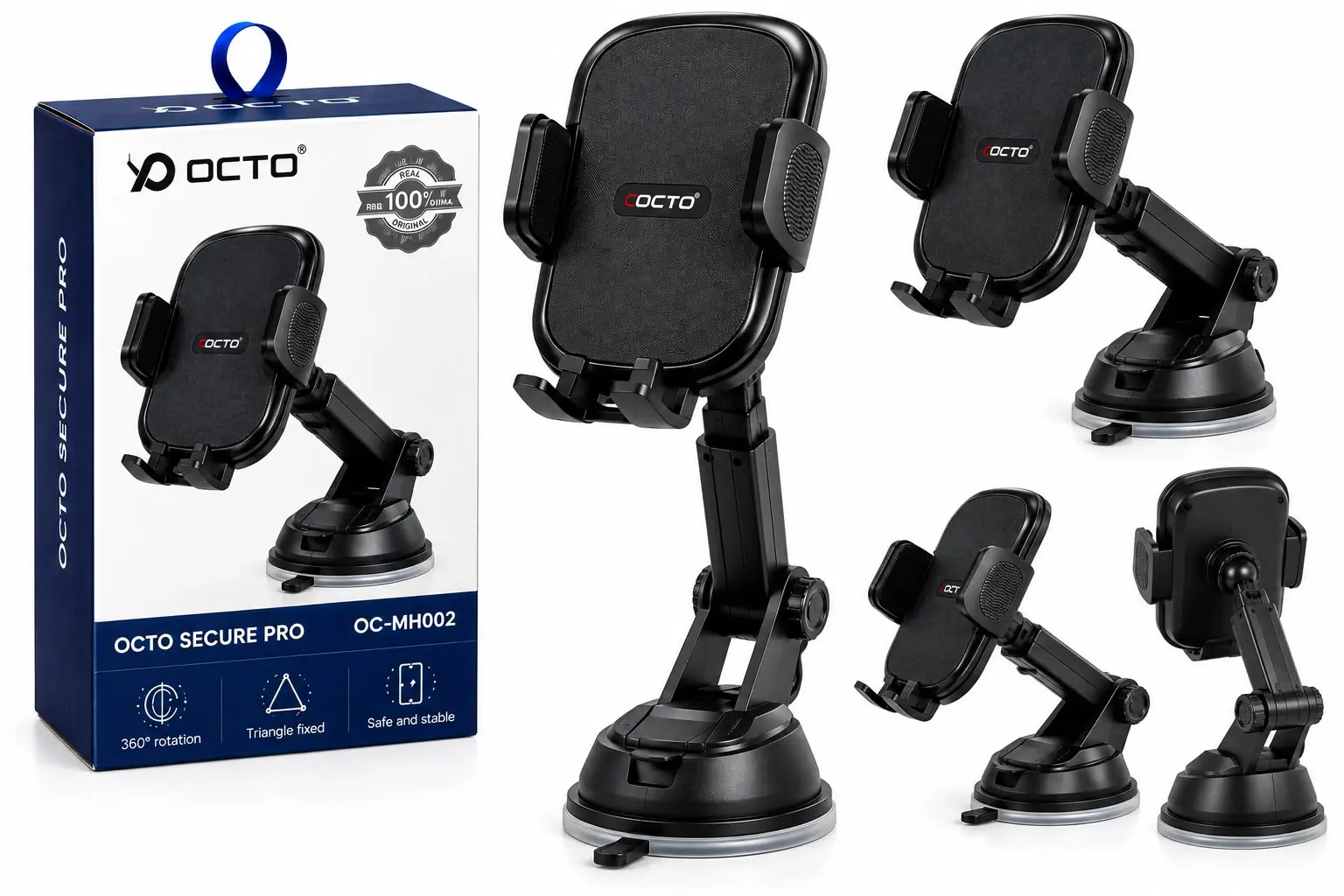 OCTO Secure Pro OC-MH002 Car Holder - Image 4