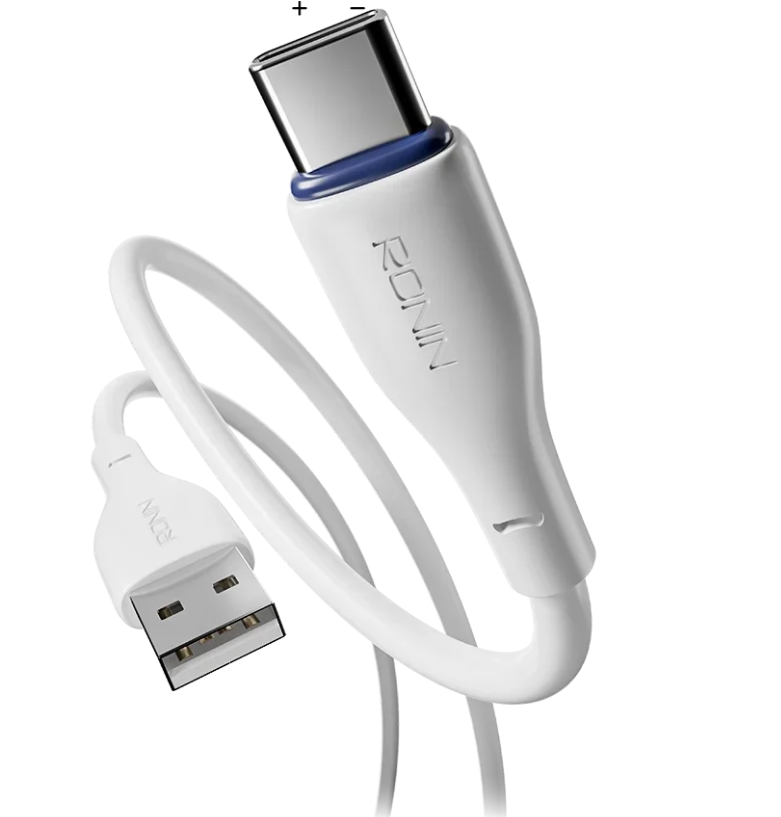 Ronin R-340 Type-C Cable – 1 Meter 2.4A Charging Cable - Image 4