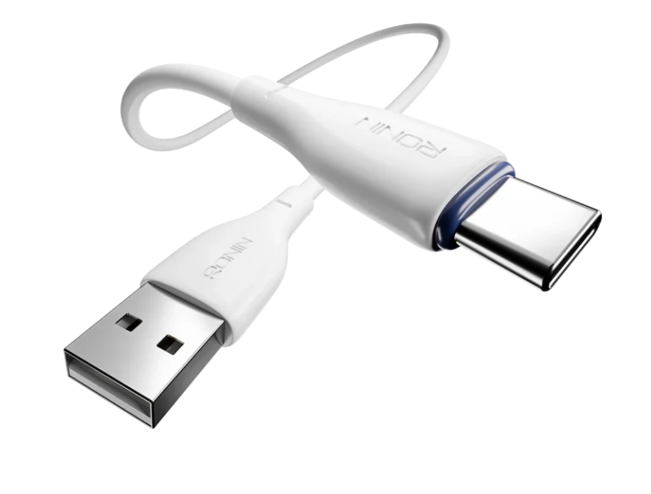 Ronin R-340 Type-C Cable – 1 Meter 2.4A Charging Cable - Image 6